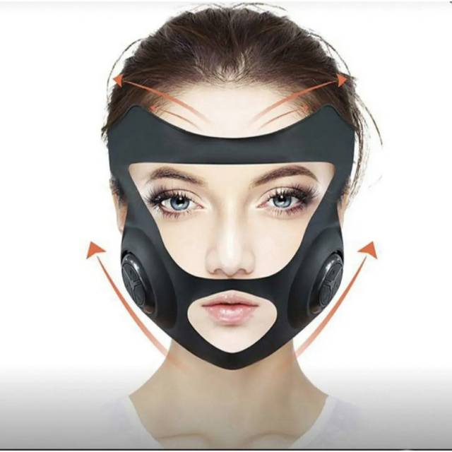 【残り在庫数2個】美顔器 マスク型美顔器 小顔マスク 表情筋 顔痩せ USB充電