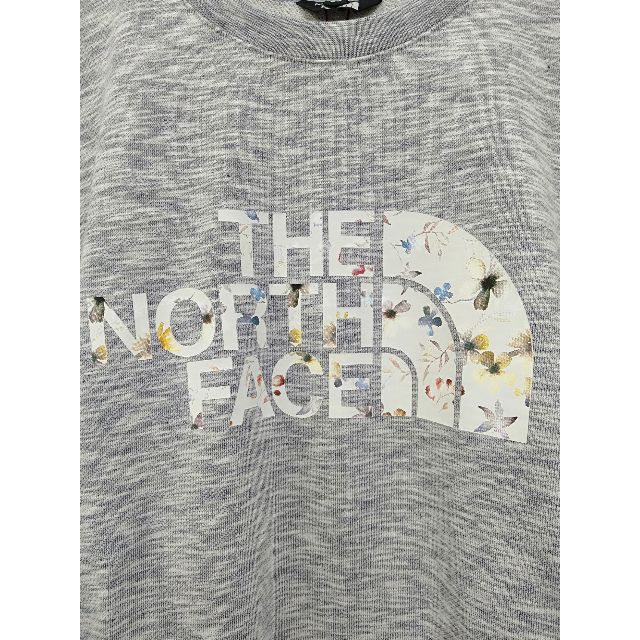 THE NORTH FACE(ザノースフェイス)の海外 ノースフェイス スウェットシャツ 長袖 トレーナー 灰/M K198A レディースのトップス(シャツ/ブラウス(長袖/七分))の商品写真