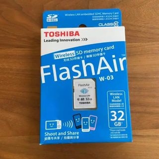 Toshiba flashair 32GB W-03 (その他)