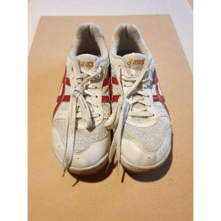 アシックス(asics)のバスケットシューズ アシックス　赤(スニーカー)