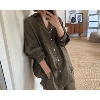 アギュー(ARGUE)のARGUE CONTINENTAL LINEN SOLODITY SHIRT/(シャツ/ブラウス(長袖/七分))