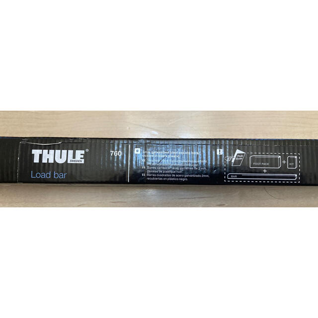 THULE(スーリー)のTHULE バーセット　108cm TH760 新品 自動車/バイクの自動車(車外アクセサリ)の商品写真