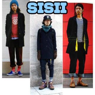 シシ(sisi)の美品☆ モデル着用 SISII WOOL CHESTER COAT(チェスターコート)