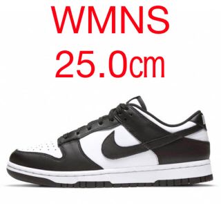 ナイキ(NIKE)のNIKE WMNS DUNK LOW White/Black 25.0㎝(スニーカー)