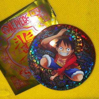 ワンピース(ONE PIECE)のワンピース　麦わらストア 輩缶バッジ　shine 21弾  ルフィ(キャラクターグッズ)