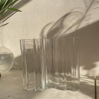 花瓶　花器　フラワーベース　ガラス　ヴィンテージ　ビンテージ　ビンテージ雑貨(花瓶)