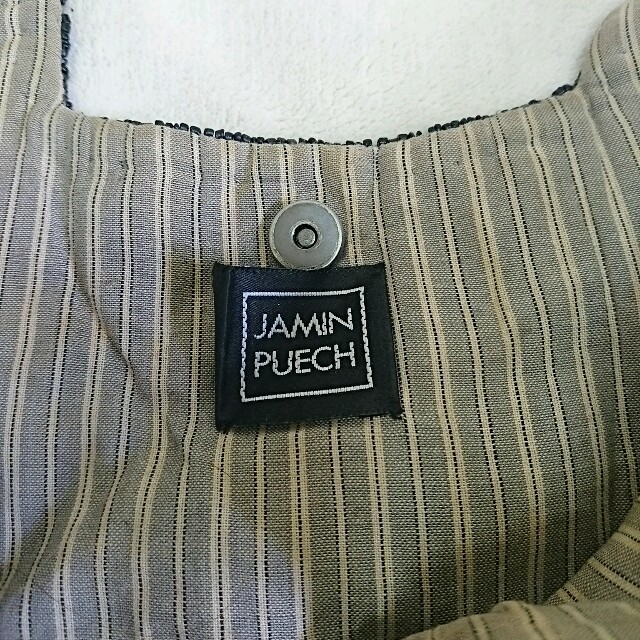 H.P.FRANCE(アッシュペーフランス)のJAMIN PUECH ジャマンピュエッシュ スパンコール ビーズ バッグ レディースのバッグ(ハンドバッグ)の商品写真