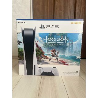 ソニー(SONY)の【新品未開封】PS5ディスクドライブ搭載モデル ホライゾン同封版(家庭用ゲーム機本体)