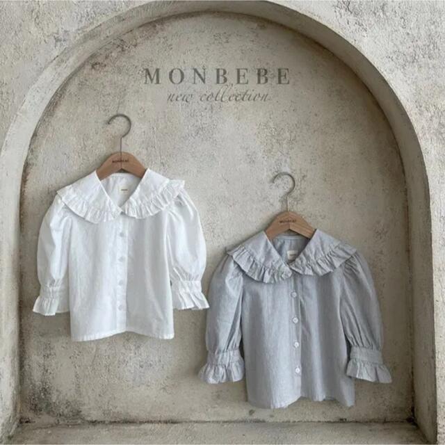  monbebe/spring blouse キッズ/ベビー/マタニティのベビー服(~85cm)(シャツ/カットソー)の商品写真