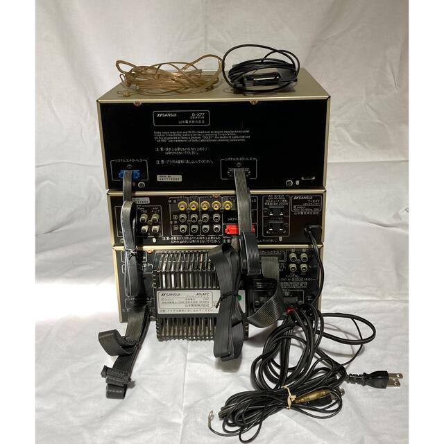 SANSUI/サンスイ システムコンポ AV-X77ほか SANSUI/サンスイ システムコンポ AV-X77ほか