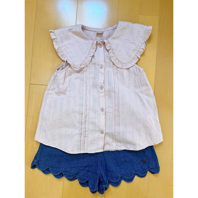 petit main(プティマイン)のプティマイン　セット　120 キッズ/ベビー/マタニティのキッズ服女の子用(90cm~)(Tシャツ/カットソー)の商品写真