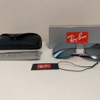 レイバン(Ray-Ban)のRay-Ban　レイバン　サングラス　リムレス キャラバン　RB3541(サングラス/メガネ)