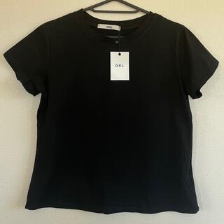 グレイル(GRL)のグレイルGRL 半袖Tシャツ黒　新品未使用(Tシャツ(半袖/袖なし))