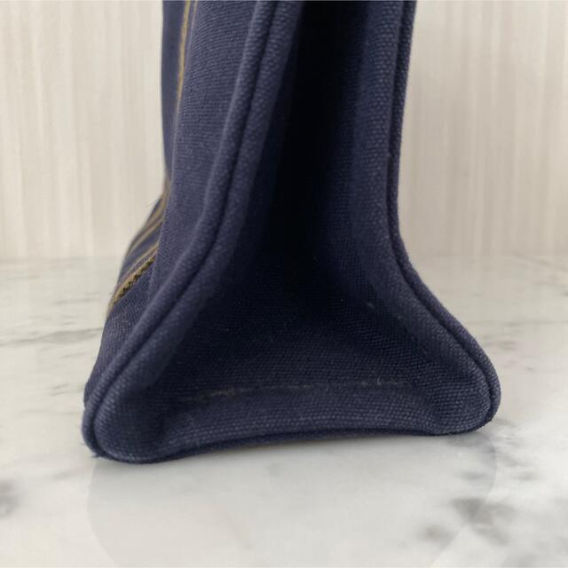 【美品】HERMES エルメス フールトゥ PM ネイビー×カーキ