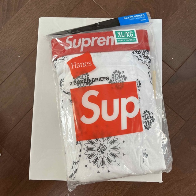 Supreme(シュプリーム)のSupreme / Hanes Bandana Boxer Briefs(XL) メンズのアンダーウェア(ボクサーパンツ)の商品写真