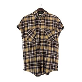 FEAR OF GOD ssense限定 Sleevless Flannel S