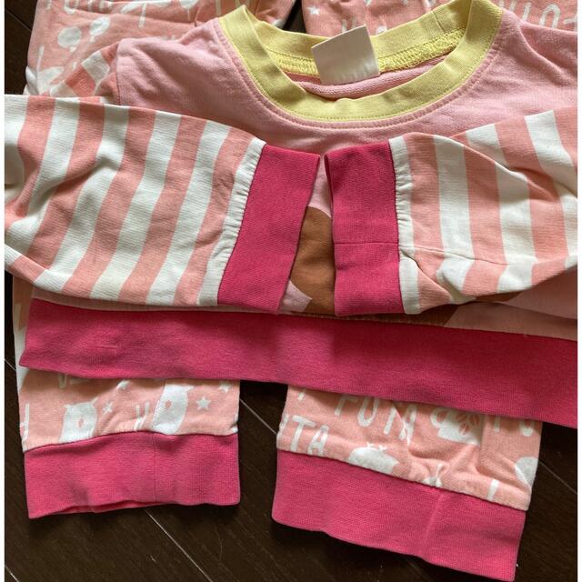 futafuta(フタフタ)の長袖　パジャマ　110 キッズ/ベビー/マタニティのキッズ服女の子用(90cm~)(パジャマ)の商品写真