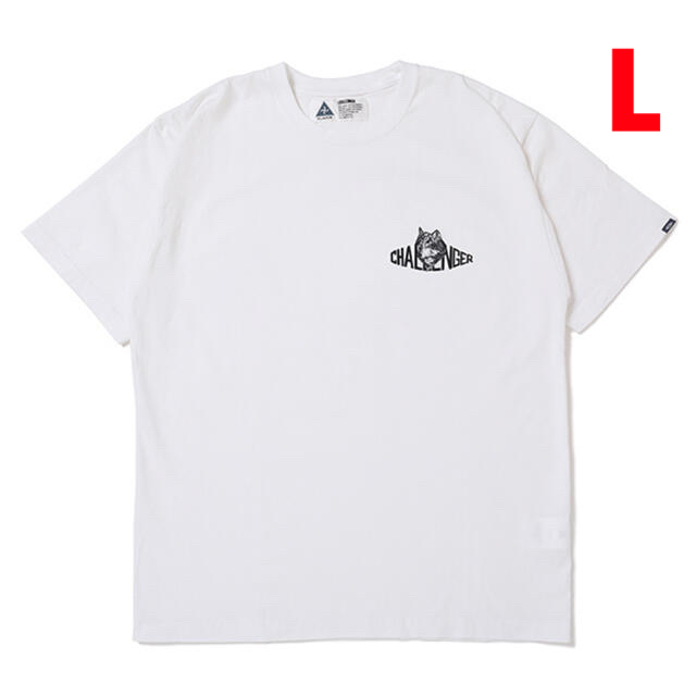 L CHALLENGER WOLF LOGO TEE 1