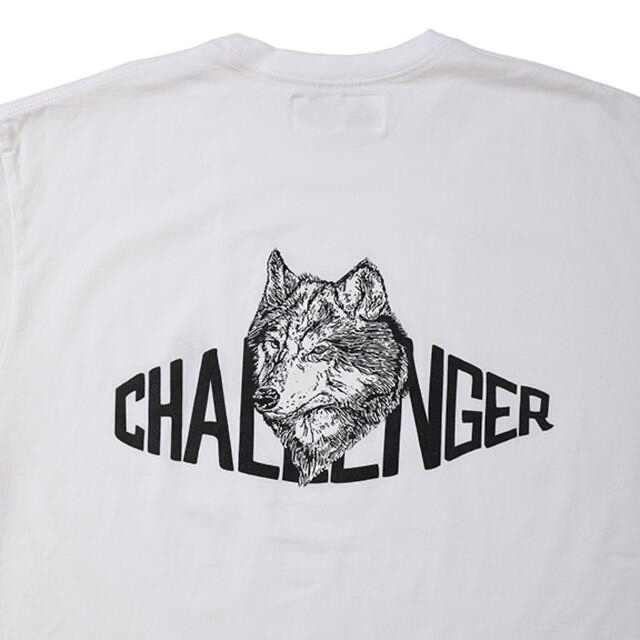 L CHALLENGER WOLF LOGO TEE 2