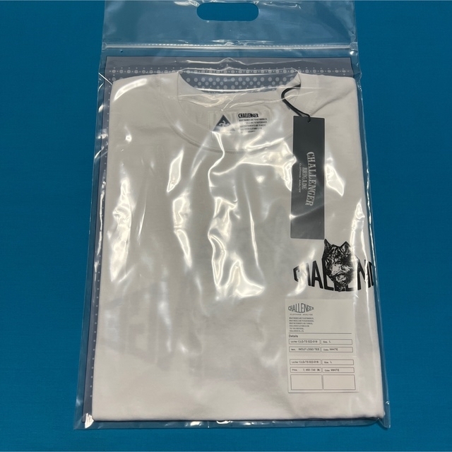 L CHALLENGER WOLF LOGO TEE 3