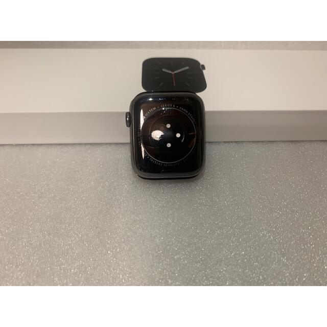 Apple(アップル)のApple Watch 6 グラファイト　ステンレス　44mm メンズの時計(腕時計(デジタル))の商品写真