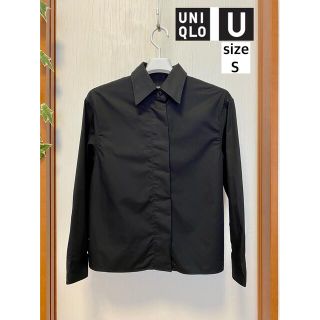 ユニクロ(UNIQLO)の◆UNIQLO (ユニクロ) コットン サテン シャツ ジャケット (長袖)(シャツ/ブラウス(長袖/七分))