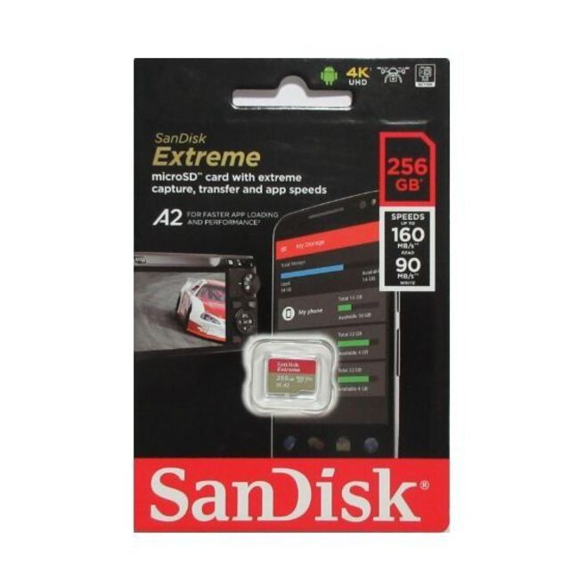 SanDisk マイクロSDカード SDXC 256GB