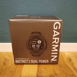 ガーミン(GARMIN)の【新品未開封】 Instinct 2 Dual Power Graphite(トレーニング用品)