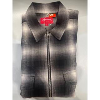 Supreme - Shadow Plaid Flannel Zip Up Shirt 黒 Sの通販 by 