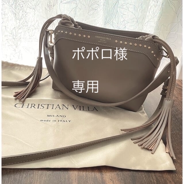 CHRISTIAN VILLA(クリスチャンヴィラ)のクリスチャンヴィラ　ショルダーバッグ　ハンドバッグ レディースのバッグ(ショルダーバッグ)の商品写真