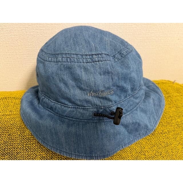 WILDTHINGS(ワイルドシングス)のWILD THINGS別注Sheltech(R)Denim Bucket Hat メンズの帽子(ハット)の商品写真