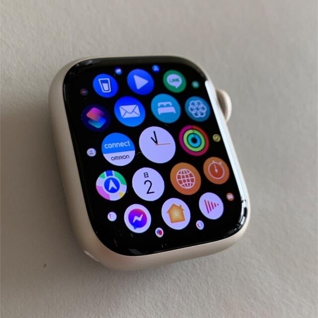 Apple Watch - 値下げ！正規品 Apple Watch 7 41mm スターライト GPS