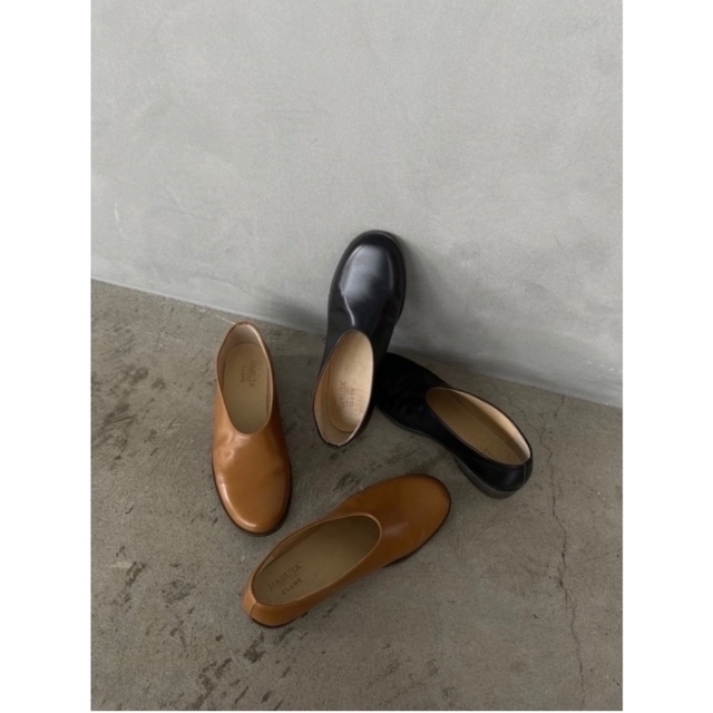 HARUTA×CLANE FLAT SHOES  キャメル　37新宿ルミネ店で購入しました