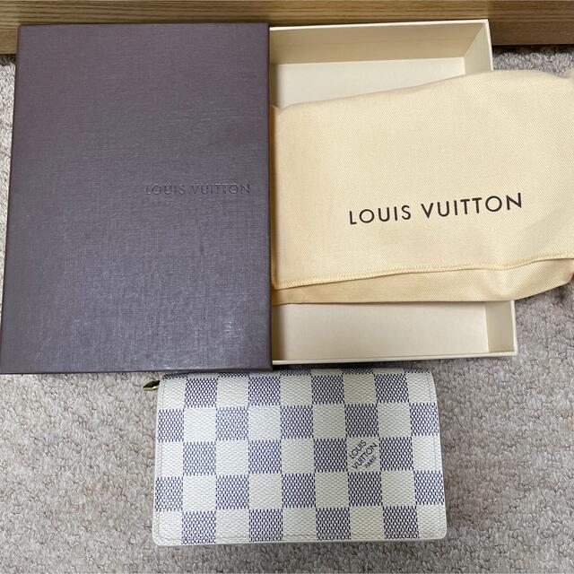 ルイヴィトン LouisVuitton ダミエ・アズール 財布