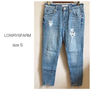 ローリーズファーム(LOWRYS FARM)のlowrys farm ダメージデニムパンツ ジーンズ(デニム/ジーンズ)