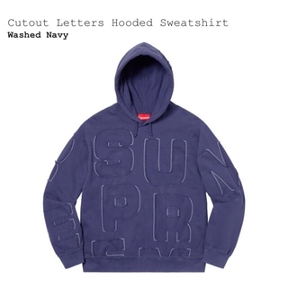 シュプリーム(Supreme)のSupreme Cutout Letters Hooded Sweatshirt(パーカー)