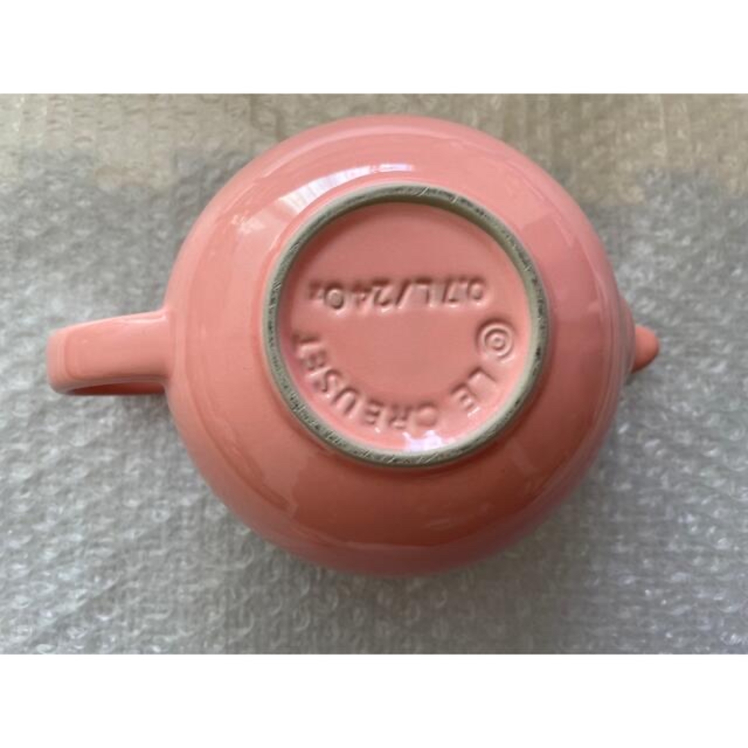 LE CREUSET(ルクルーゼ)のルクルーゼ　ティーポット　ピンク インテリア/住まい/日用品のキッチン/食器(食器)の商品写真