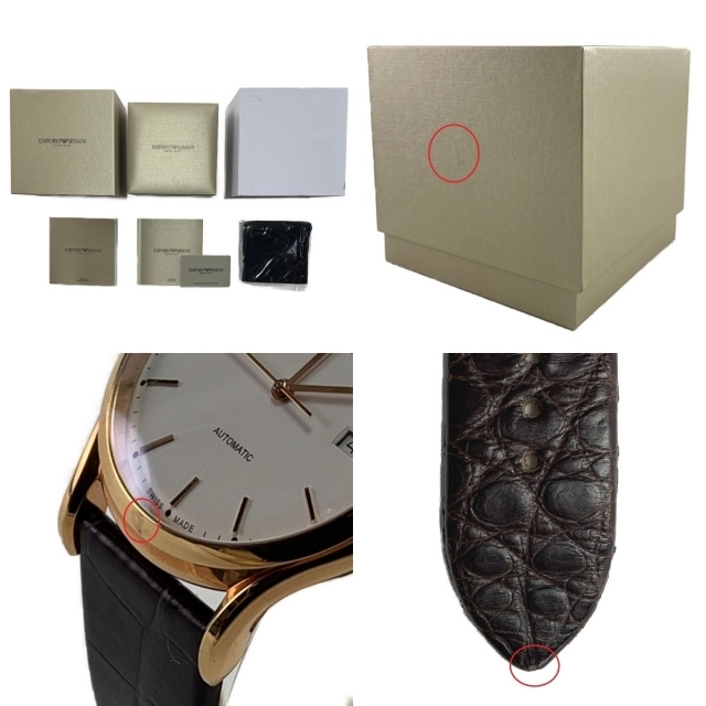 Emporio Armani(エンポリオアルマーニ)の▽▽エンポリオアルマーニ 腕時計　メンズ　自動巻き ARS-3012 メンズの時計(腕時計(アナログ))の商品写真