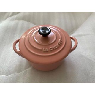 ルクルーゼ(LE CREUSET)のルクルーゼ　ミニココット　ピンク(食器)