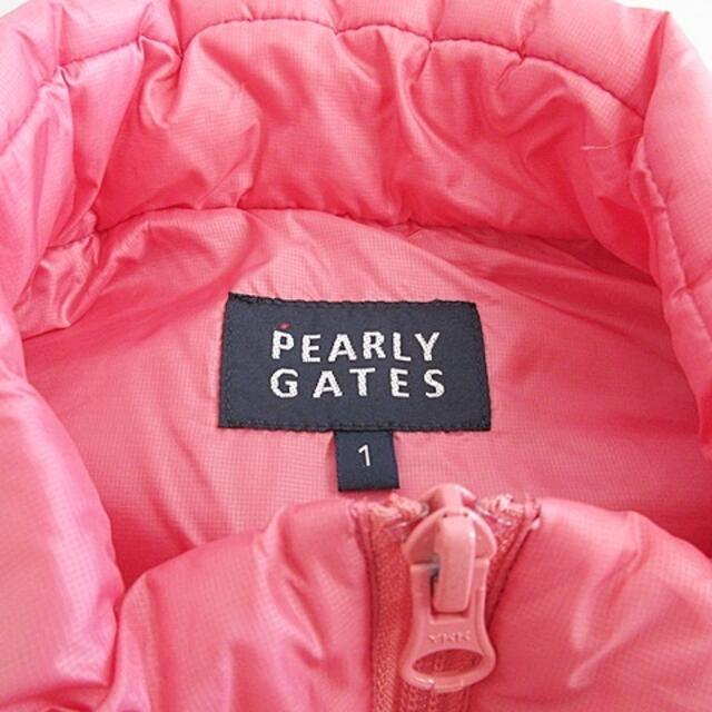 PEARLY GATES - パーリーゲイツ PEARLY GATES ベスト 中綿ベスト 刺繍 ...