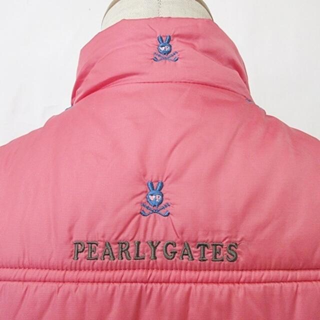 PEARLY GATES - パーリーゲイツ PEARLY GATES ベスト 中綿ベスト 刺繍 ...