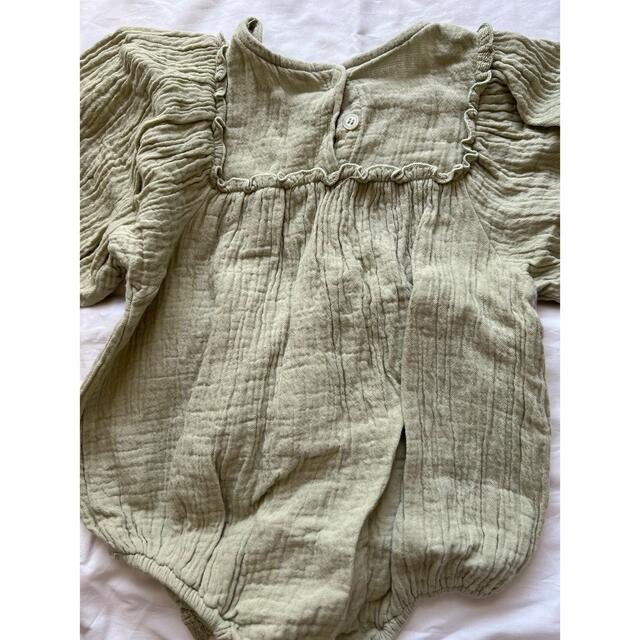 square frill  rompers キッズ/ベビー/マタニティのベビー服(~85cm)(ロンパース)の商品写真