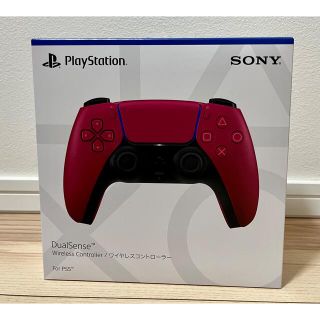 プレイステーション(PlayStation)の新品・未開封 PS5 DualSenseコズミックレッド CFI-ZCT1J02(その他)