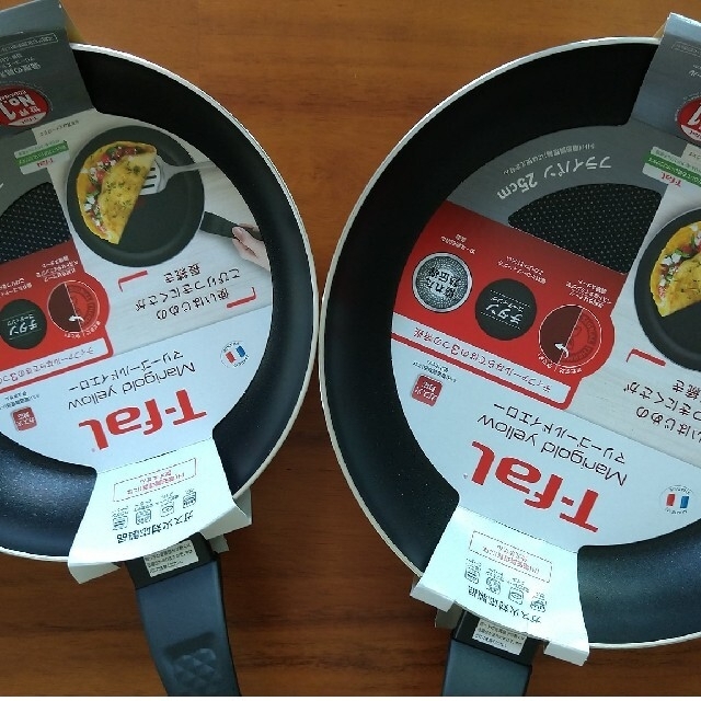 T-fal(ティファール)のティファールフライパン25cm21cm インテリア/住まい/日用品のキッチン/食器(鍋/フライパン)の商品写真