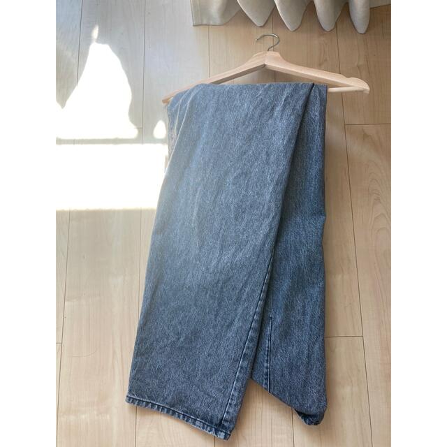 stein EX WIDE HOOKED DENIM JEANS stein EX WIDE HOOKED DENIM JEANS
