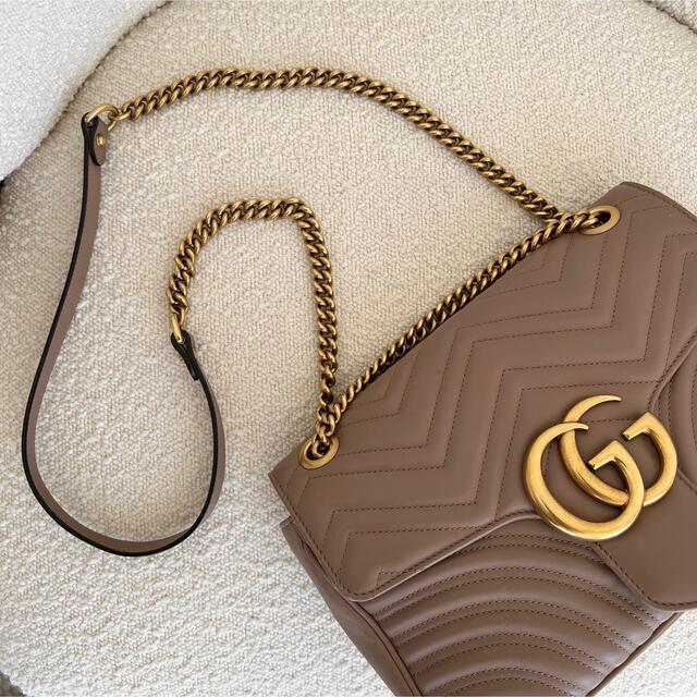 Gucci(グッチ)の【valentin様専用】GUCCI GGマーモント ショルダーバッグ レディースのバッグ(ショルダーバッグ)の商品写真