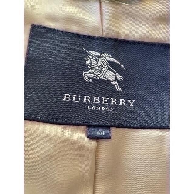 BURBERRY(バーバリー)のBURBERRYレディース　ウールコート レディースのジャケット/アウター(ピーコート)の商品写真