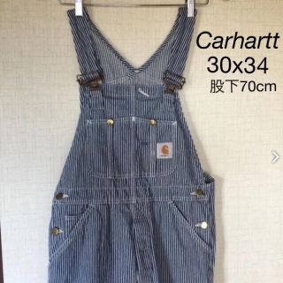 カーハート(carhartt)の値下げ¥12222→¥9888  Carharttオーバーオール　30x34(サロペット/オーバーオール)