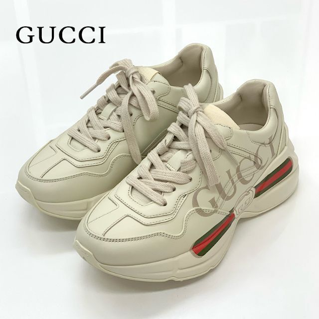 限定セール！】 Gucci - 4749 グッチ ライトン ロゴ スニーカー