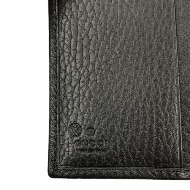 Gucci(グッチ)の〇〇GUCCI グッチ 二つ折り財布 150412 ブラック ハンドメイドのファッション小物(財布)の商品写真